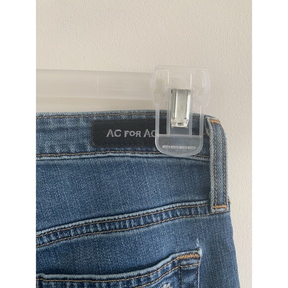 Alexa Chung for AG  Cotton Blend Straight Leg Medium Wash Jeans 25R - Picture 4 of 6